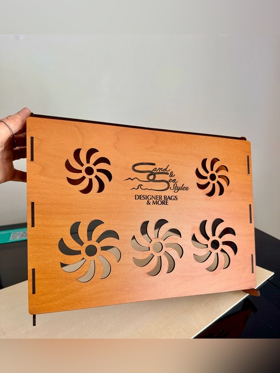 Hand Crafted Other - Hand crafted by me wood laptop stand customizable laptop size shown 14”x9”